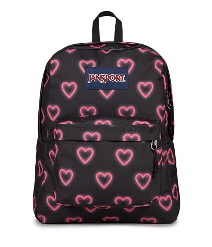 Happy Hearts Black