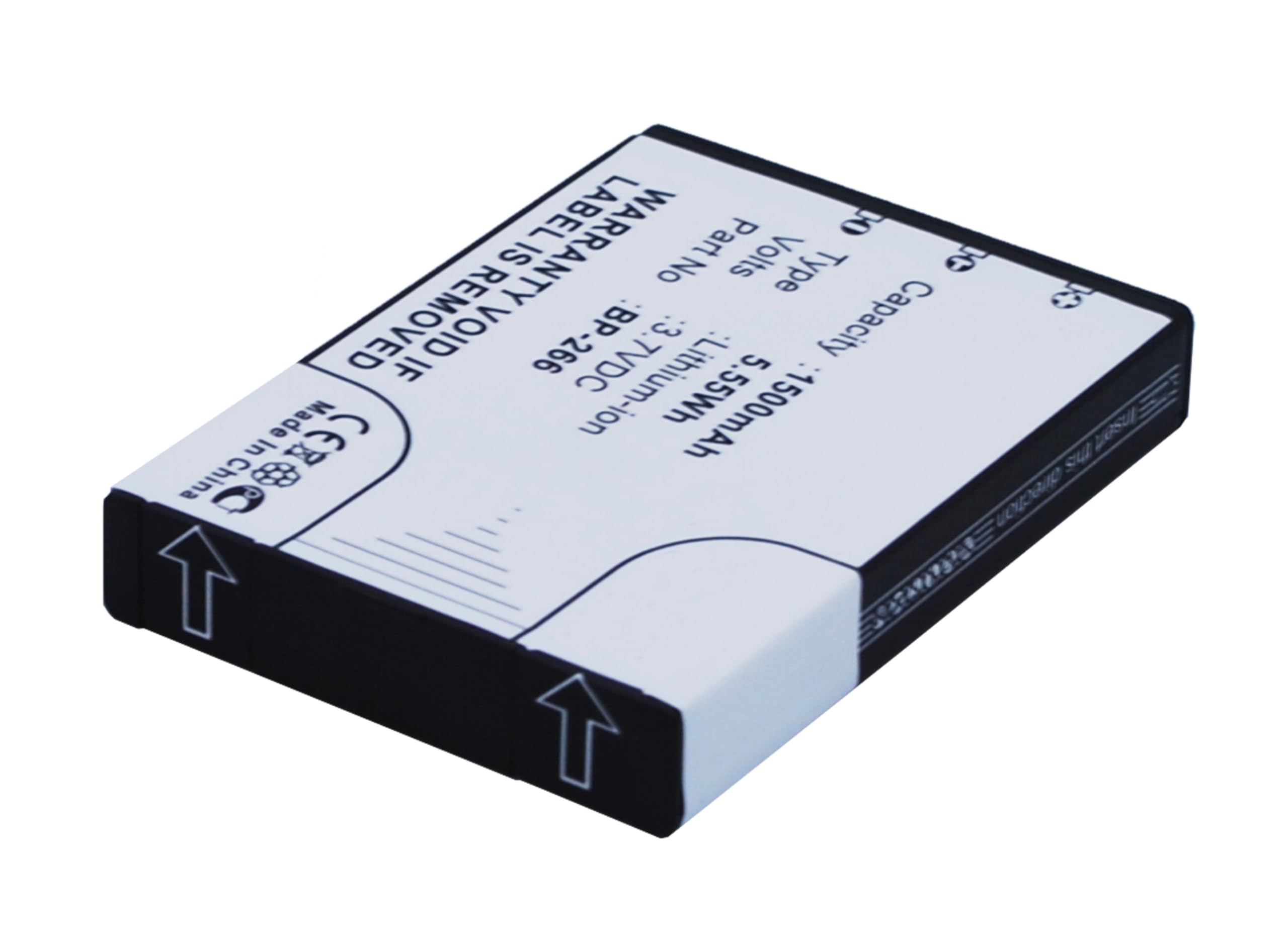 Synergy Digital 2-Way Radio Battery for Icom BP-266 - 1500mAh Li-ion Replacement Battery (3.7V) - Perfect for Walkie Talkies, Outdoor Adventures, Security & Emergency Communication