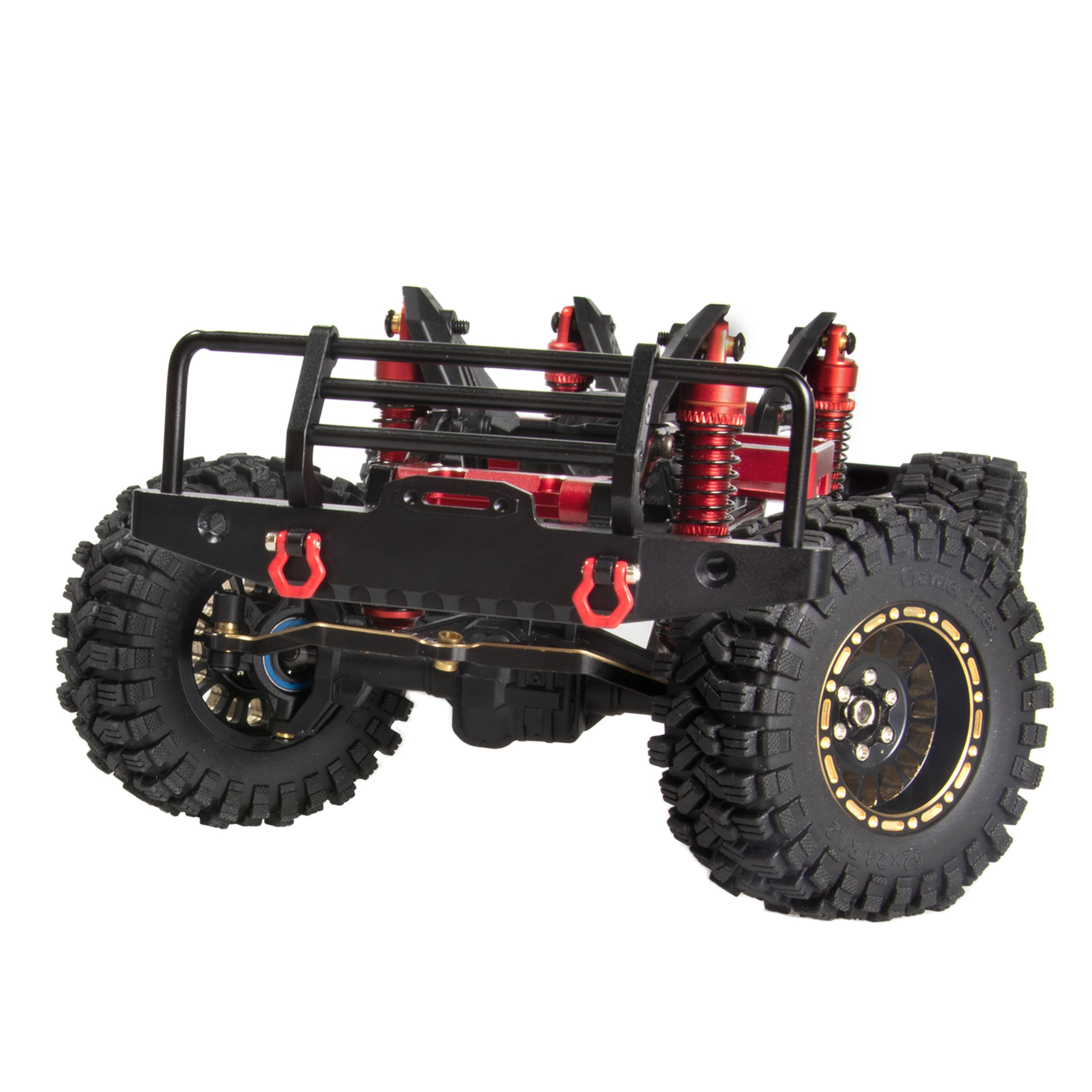 Levigo RC Aluminum Front & Rear Bumper Set for Traxxas 1/18 TRX-4M Defender - Heavy Duty Upgrade Accessories with Enhanced Protection | Perfect for Off-Road Crawling, Rock Climbing & RC Adventure Racing