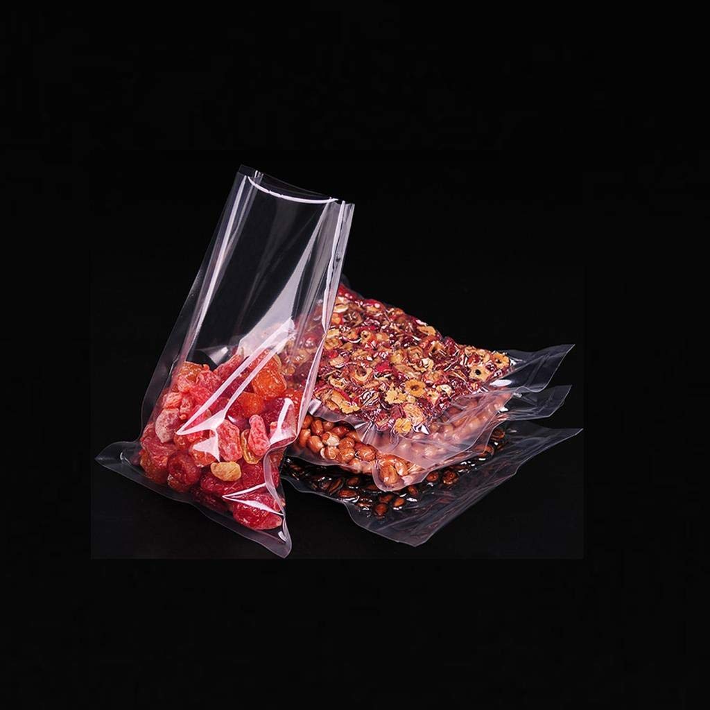 100 Pcs Vacuum Sealer Bags - Heavy Duty Food Storage Bags for Freezer, Sous Vide & Meal Prep | Clear Vacuum Seal Bags for Food Saver Machines | Perfect for Popsicles, Ice Cream & Fresh Food Preservation