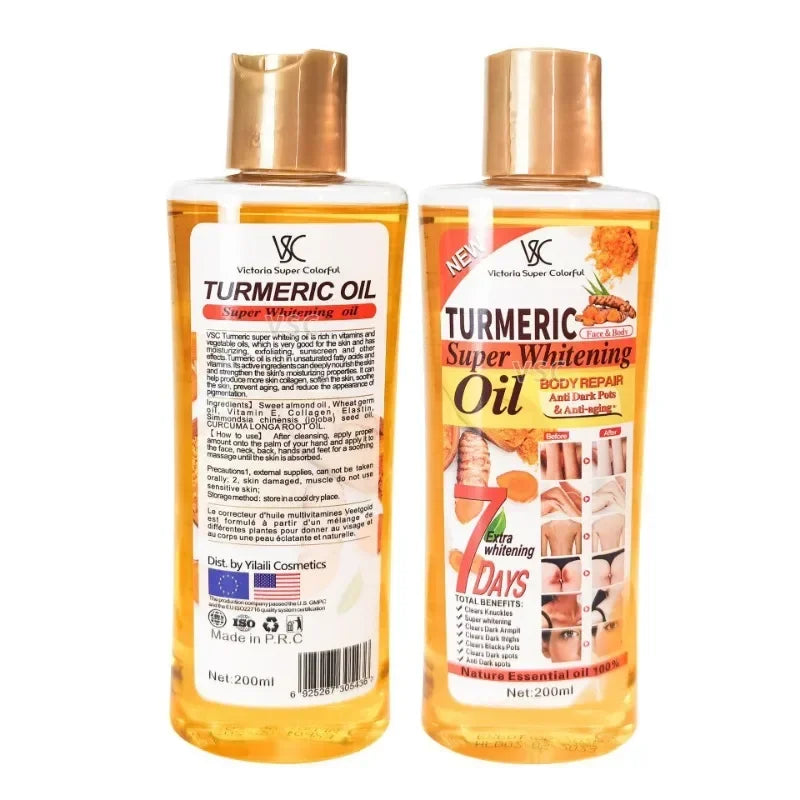 Pure Turmeric Essential Oil for Skin & Body Massage, Aromatherapy, Diffuser, Hair & Face Care - Anti-Wrinkle, Dark Spot Treatment - Perfect for Spa, Yoga & Home Relaxation