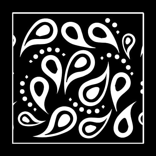 Paisly Neck - Black Diamond