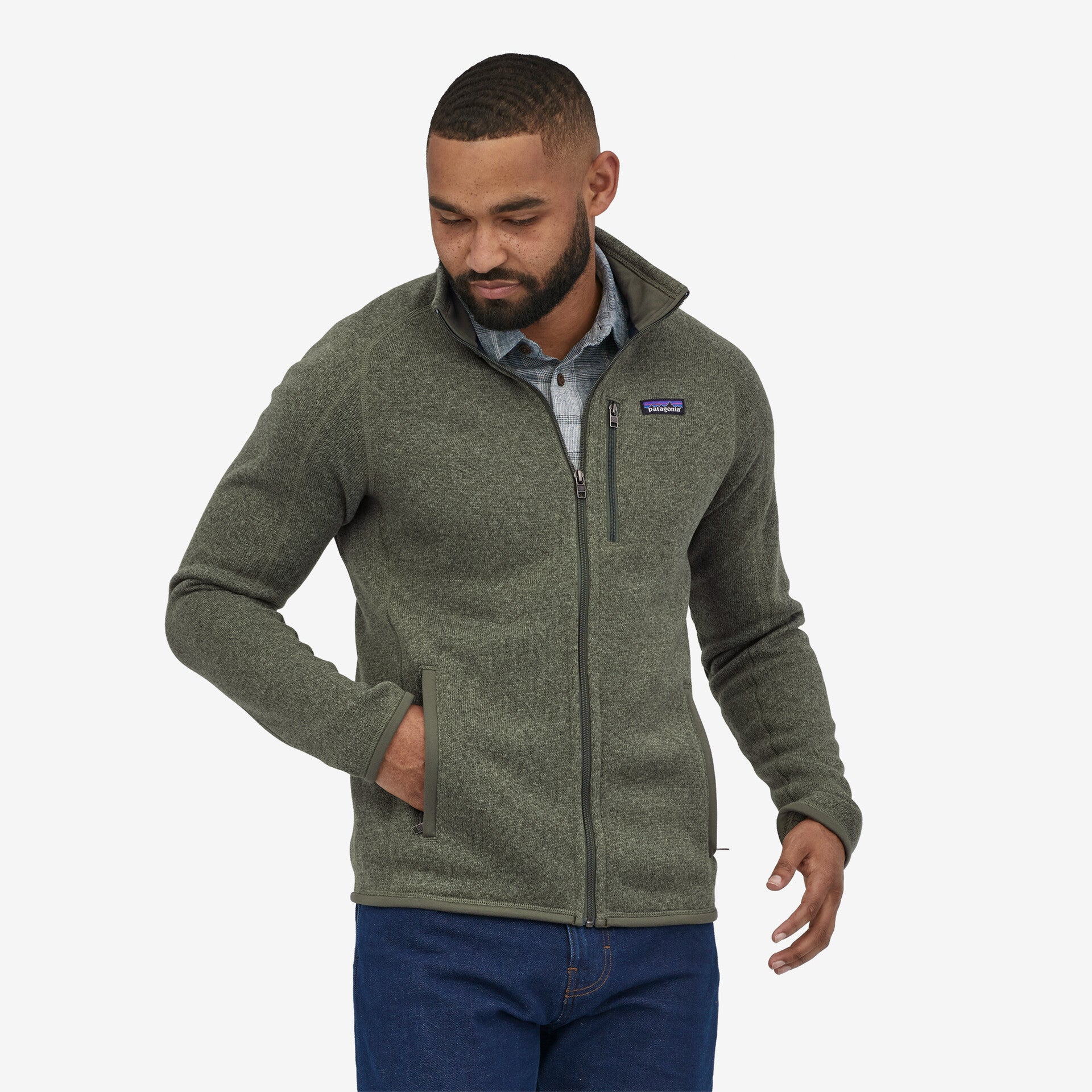 Better Sweater® Fleece Jacket for Men - Warm & Comfortable Outdoor Winter Coat | Perfect for Hiking, Camping & Casual Wear