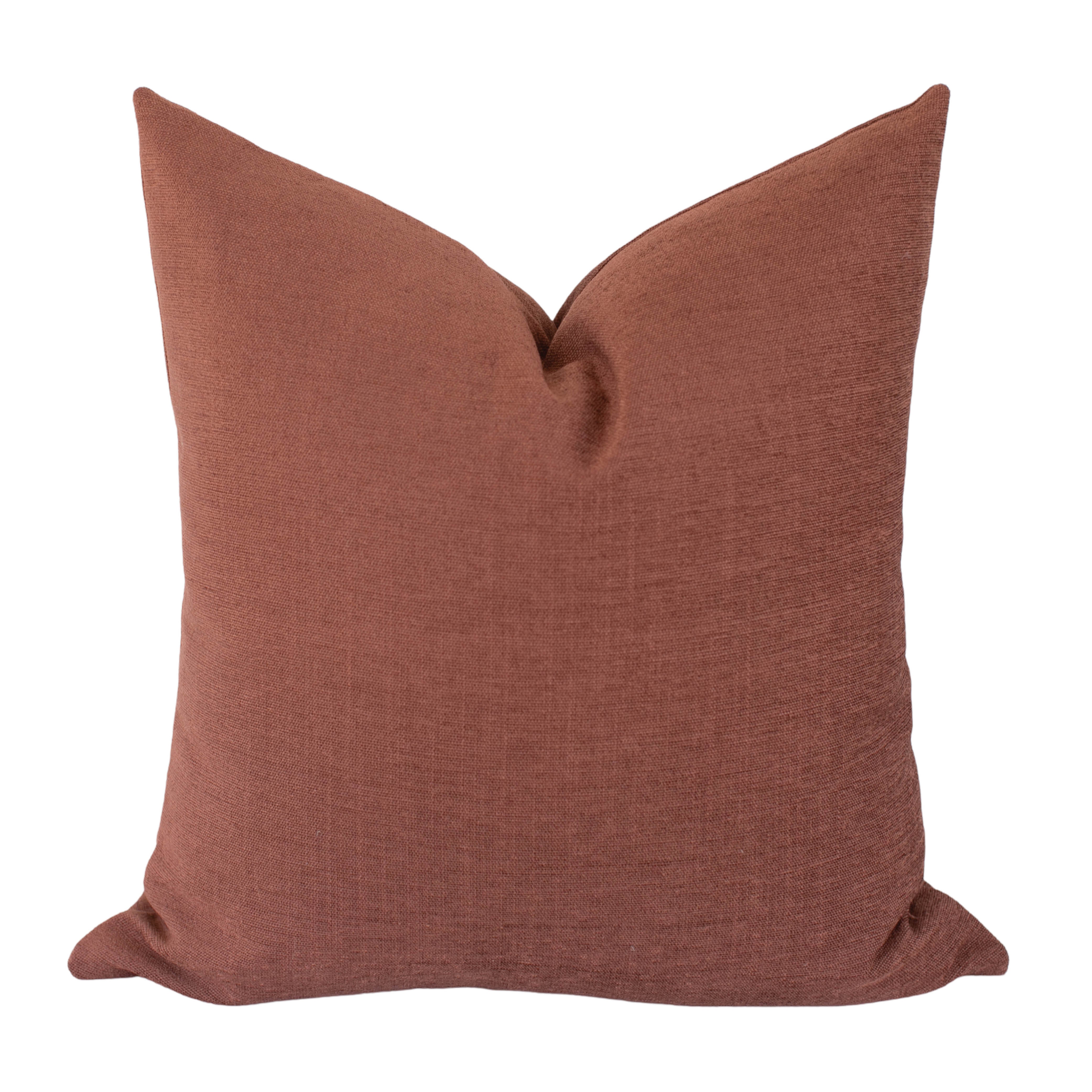 Premium Reid Pillow Cover - Soft & Breathable Cotton Pillowcase for Home & Bedroom Decor - Perfect for Living Room, Bedroom, or Guest Room Accent