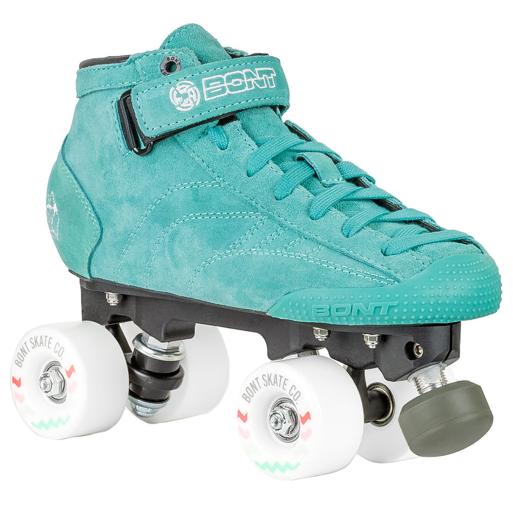 Bont Prostar Pastel Prodigy Quad Roller Skates for Women - Artistic & Outdoor Skating - Perfect for Park, Rink & Street Skating
