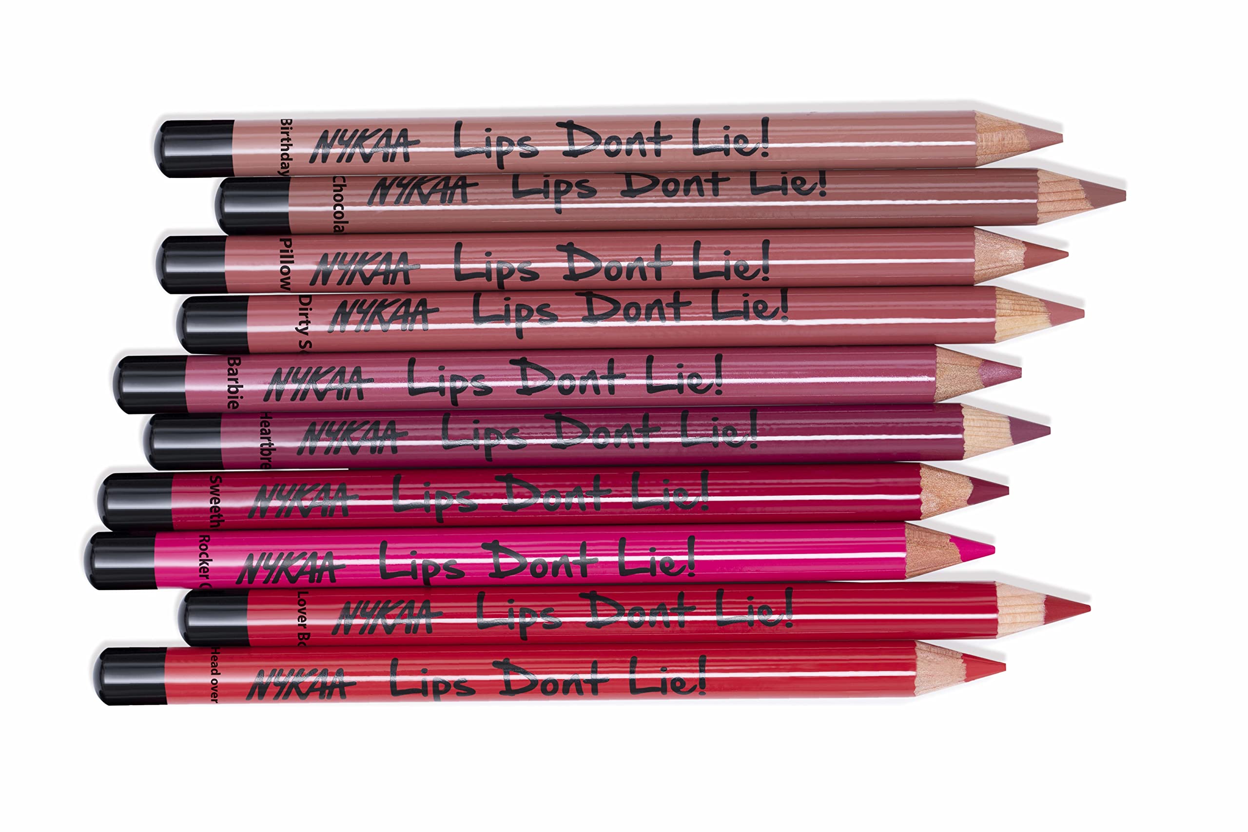 Nykaa Lips Don't Lie Line and Fill Lip Liner - Sweetheart Pink 06 | Creamy Matte Finish, Long-Lasting Waterproof Lip Pencil | Perfect for Everyday Wear, Date Night & Special Occasions