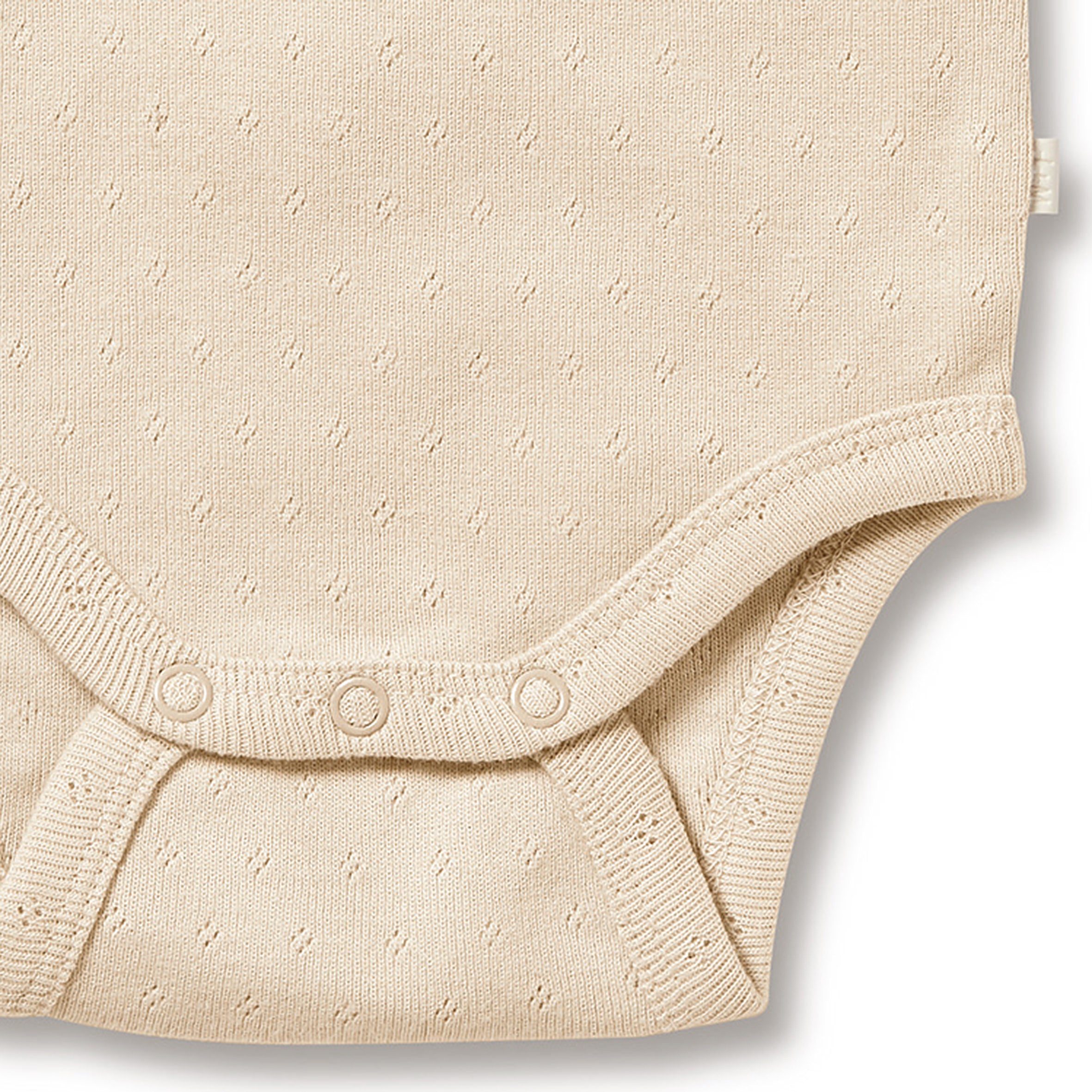 Organic Cotton Pointelle Singlet Bodysuit for Babies - Soft Breathable Onesie for Newborns & Infants - Perfect for Everyday Wear, Playtime & Photo Shoots