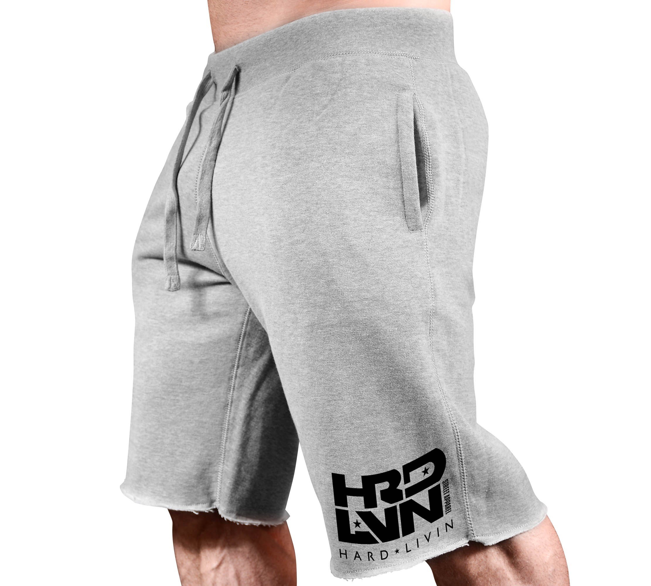 HRD-LVN Men's Gym Workout Shorts - Breathable Quick-Dry Fitness Shorts for Running, Training & Active Lifestyle