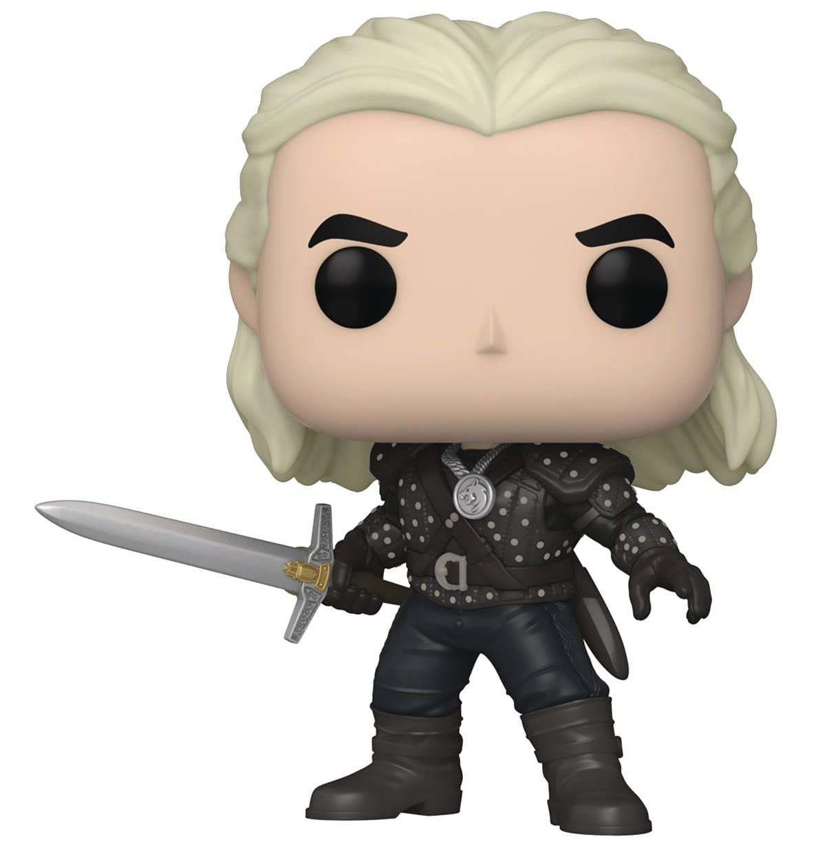 The Witcher Geralt Funko Pop! Vinyl Figure with Protective Case - Perfect for Collectors, Gifts & Game Room Decor