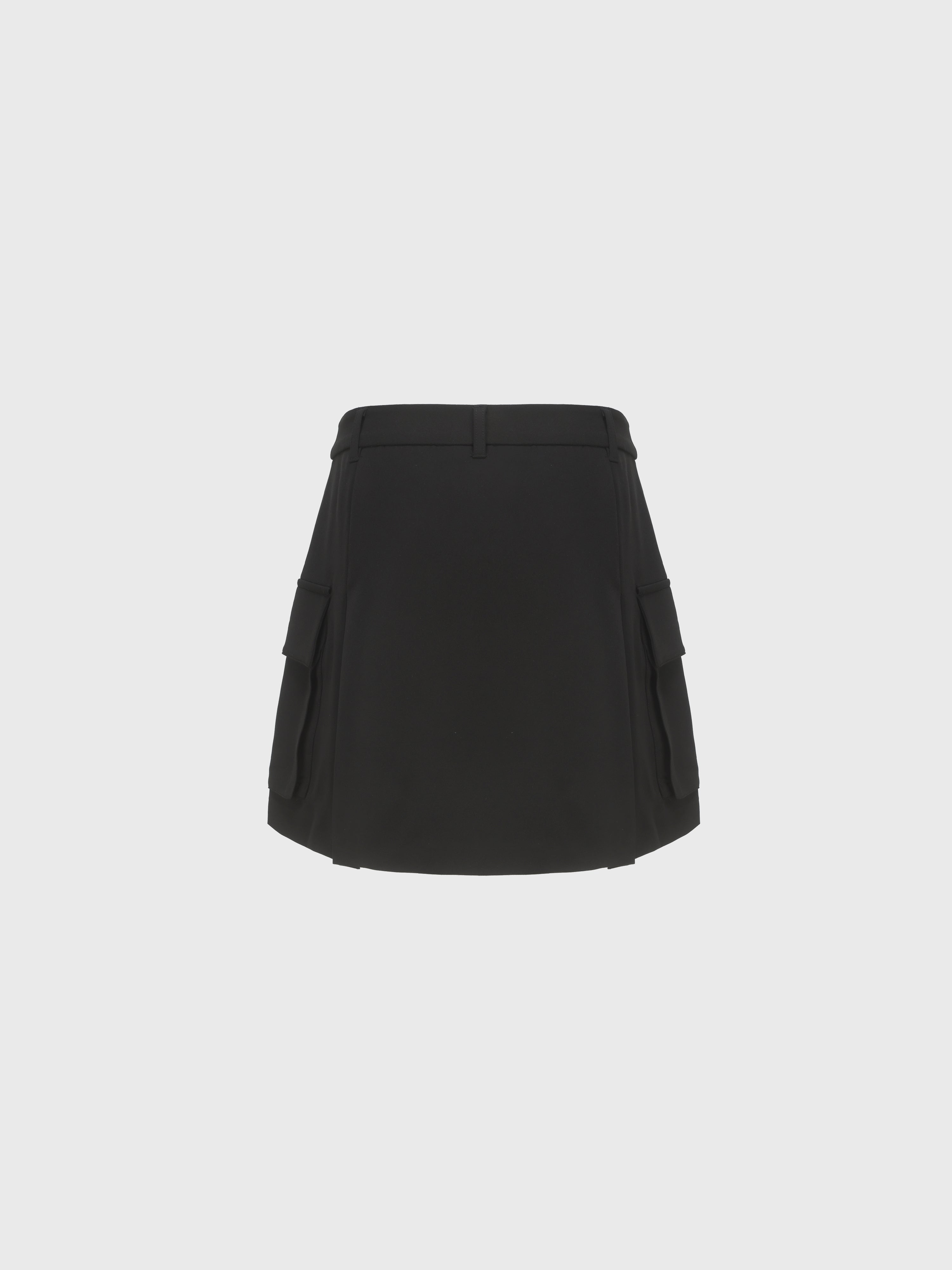 Stylish Cargo Mini Skirt for Women - High Waist Stretch Denim Short Skirt with Pockets - Perfect for Casual Outfits, Streetwear, and Summer Fashion
