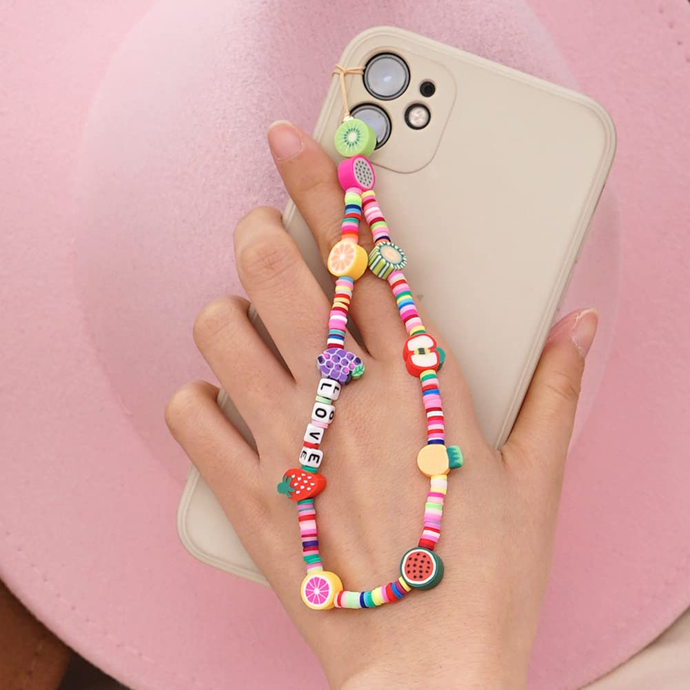 Beaded Phone Lanyard Wrist Strap - Bohemian Anti-Lost Phone Chain for Women & Girls | Perfect for Work & Travel