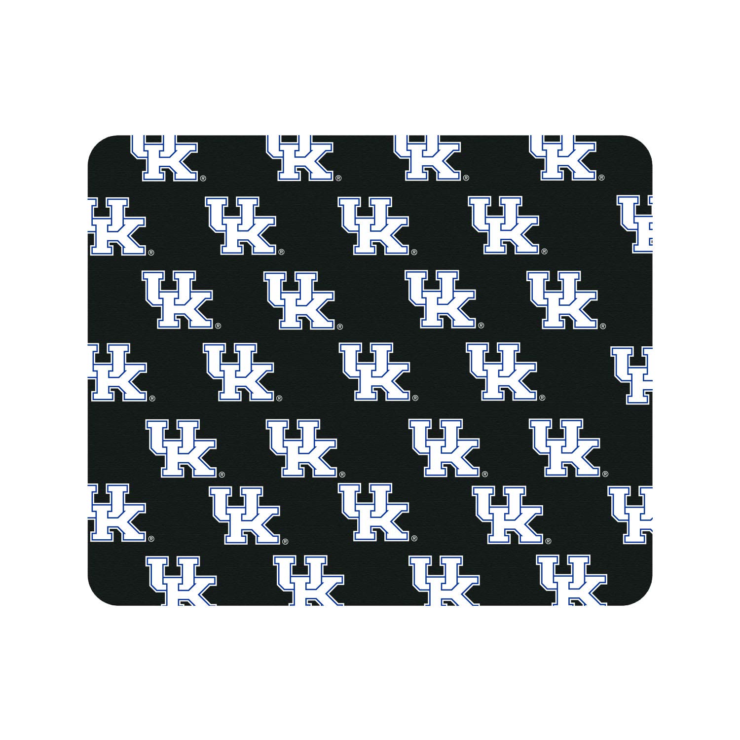 OTM Essentials University of Kentucky UK Wildcats Standard Fabric Mouse Pad - Black Mascot V1 - Office Desk Accessories & Gaming Mouse Mat for Work, School, PC Setup