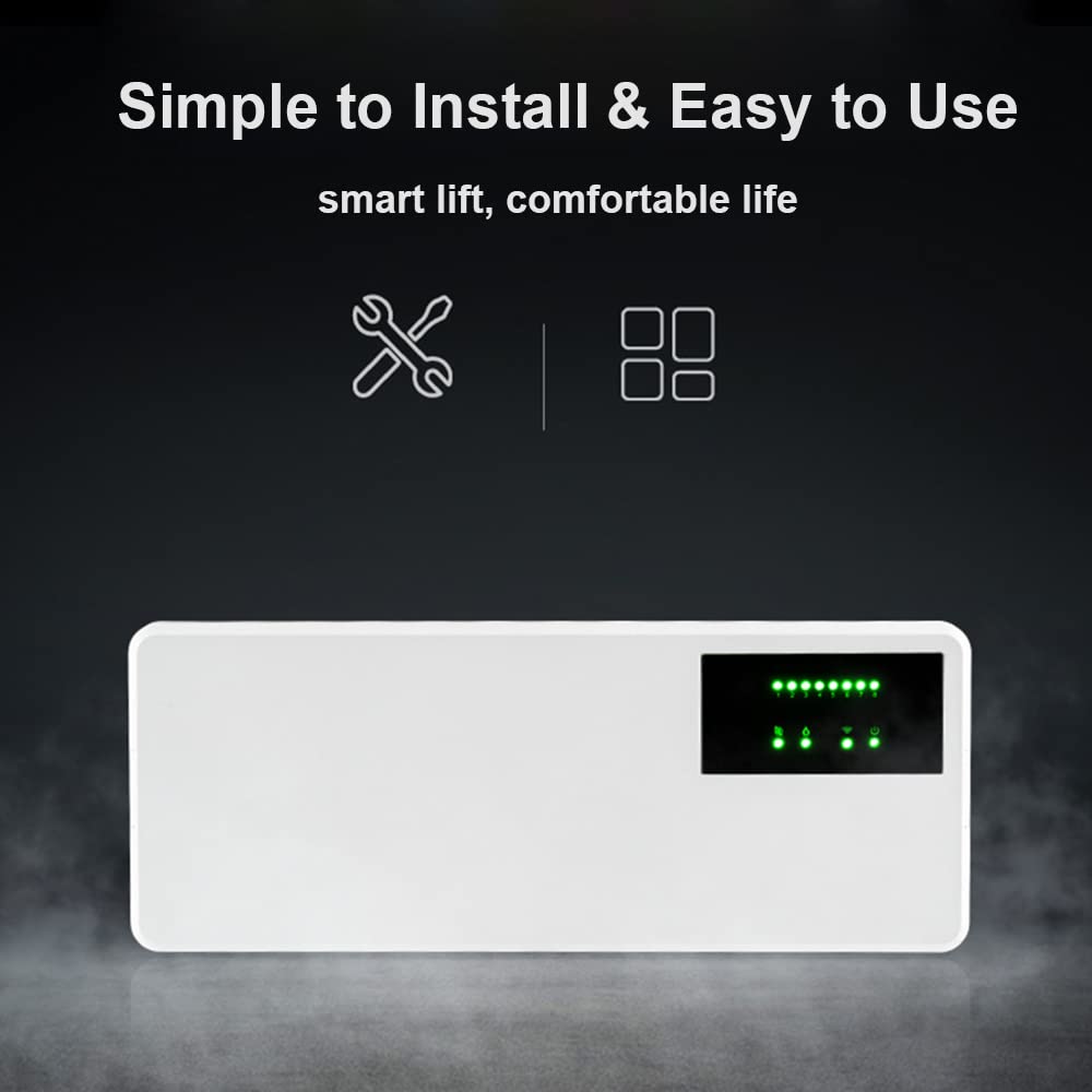 8-Channel Hub Controller with 8 Sub-Chamber Electric Valve - Smart Temperature Control for Underfloor Heating, AC, Gas Boiler & Water Circulating Pumps | Perfect for Home & Commercial HVAC Systems