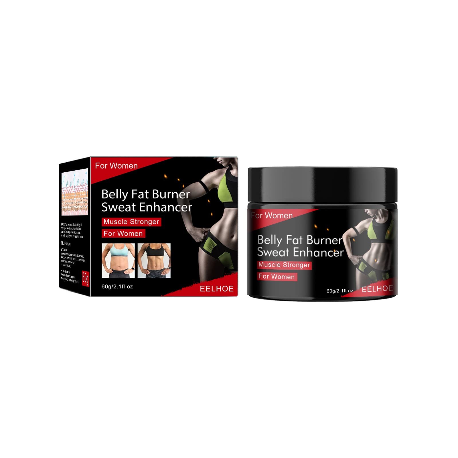 Fiogavroetic Hot Cream - Effective Anti-Cellulite & Fat Burning Body Slimming Cream for Abdomen, Arms & Thighs (60g) | Toning, Firming & Weight Loss Solution for Home Spa & Post-Workout Recovery