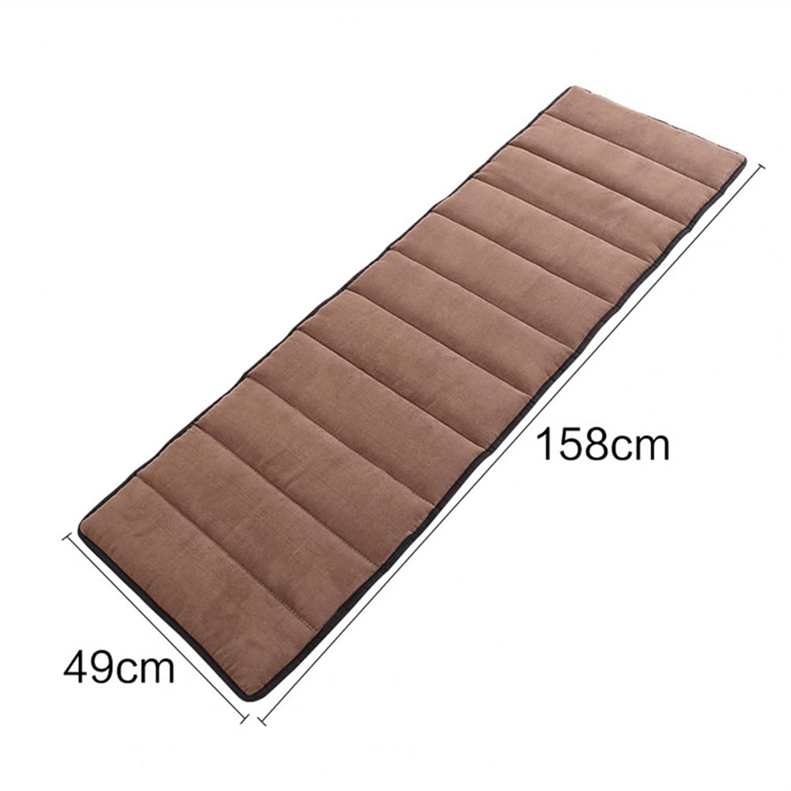 Foldable Sun Lounger Cushion - Waterproof Outdoor Chair Pad with Anti-Slip Bottom, Thick Soft Recliner Sofa Mat for Patio, Garden, Poolside & Beach Relaxation | Perfect for Backyard, Deck and Vacation Use
