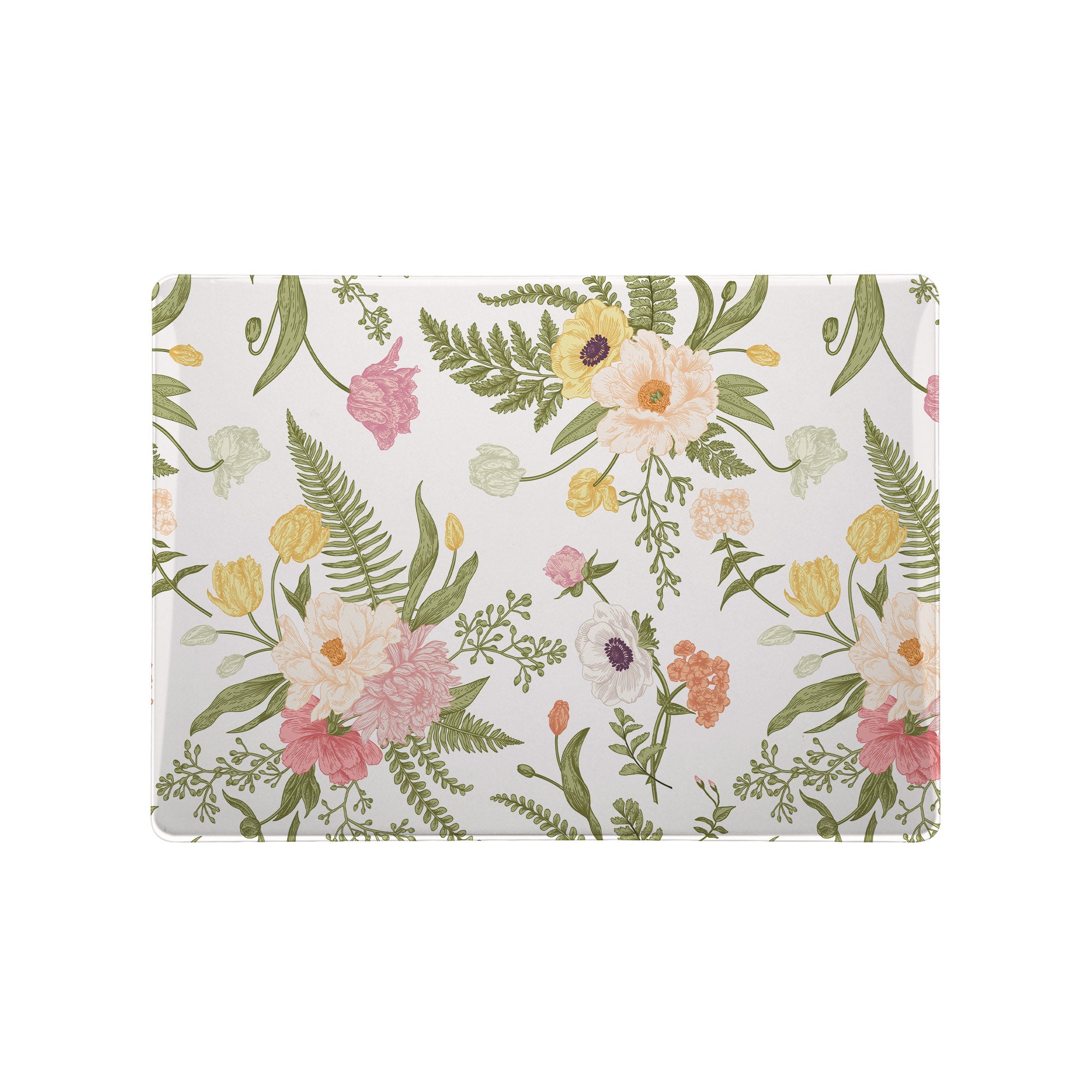 Pink Flower Surface Laptop Case - Slim Protective Cover for Microsoft Surface Laptop 3/4/5 - Perfect for Work, School & Travel