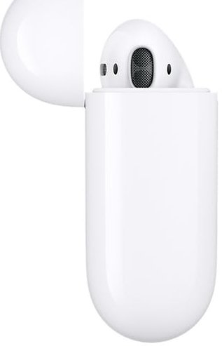 Refurbished Apple AirPods 2nd Generation MV7N2ZM Wireless Earbuds - Like New Condition for Workouts, Commuting & Hands-Free Calls
