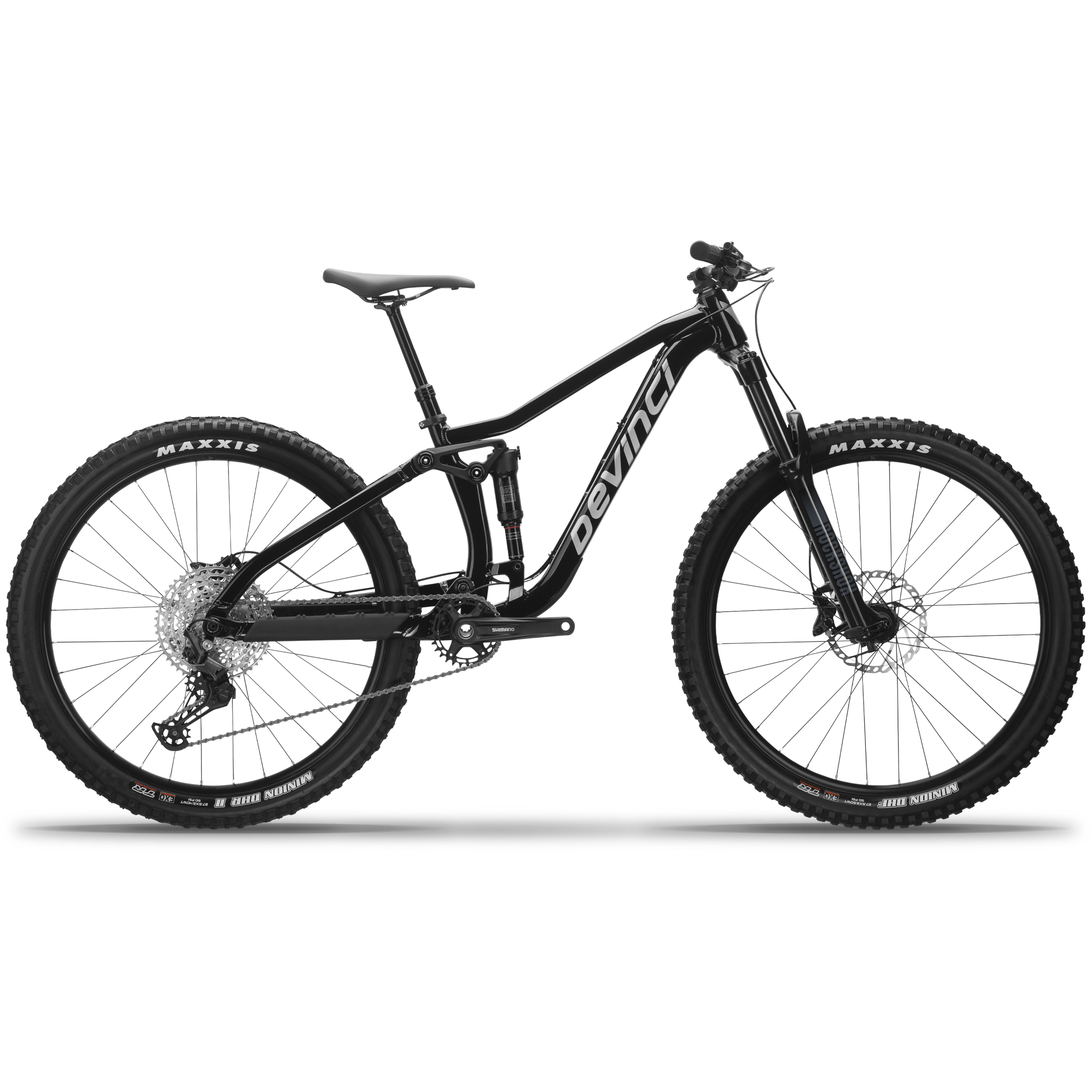 Devinci Marshall Aluminum Deore 2024 Mountain Bike - Lightweight Aluminum Frame, Shimano Deore Drivetrain for Trail Riding & Off-Road Adventures