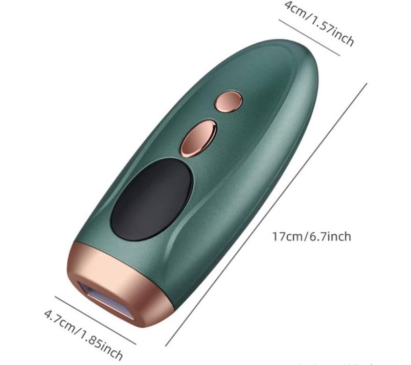 Lucario IPL Laser Hair Removal Device - Permanent Painless Hair Removal for Women & Men, 999,999 Flashes, At-Home Use for Legs, Face, Bikini & Body