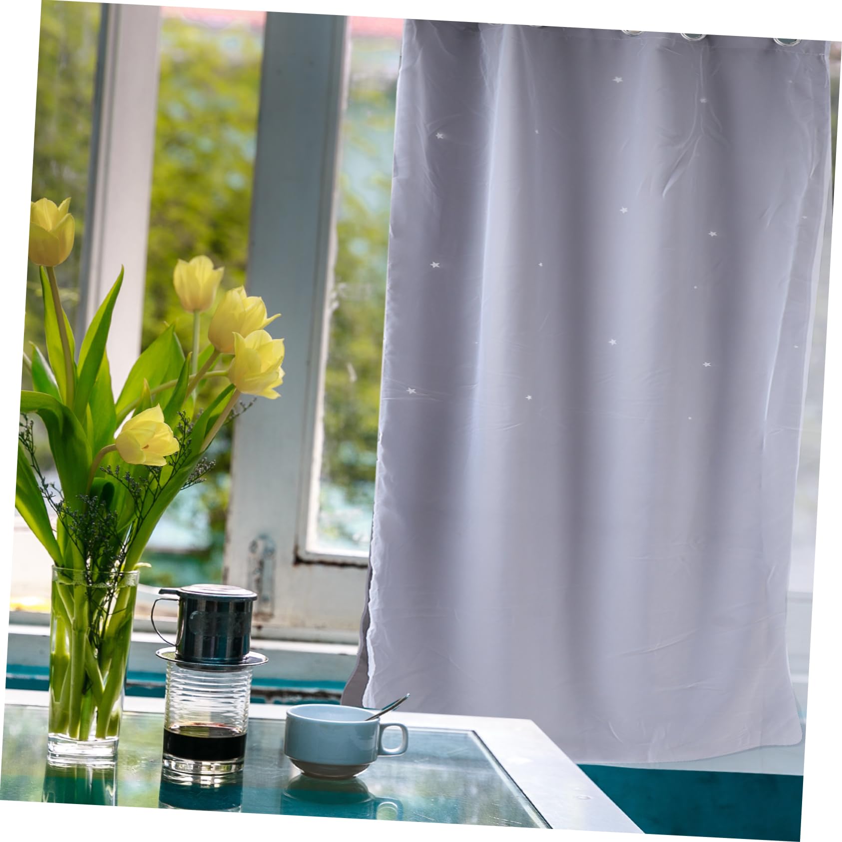 IMIKEYA 3-Pack Dark Grey Blackout Curtains for Girls Room - Thermal Insulated Drapes & Window Blinds for Better Sleep - Perfect for Kids Bedroom, Nursery, or Playroom