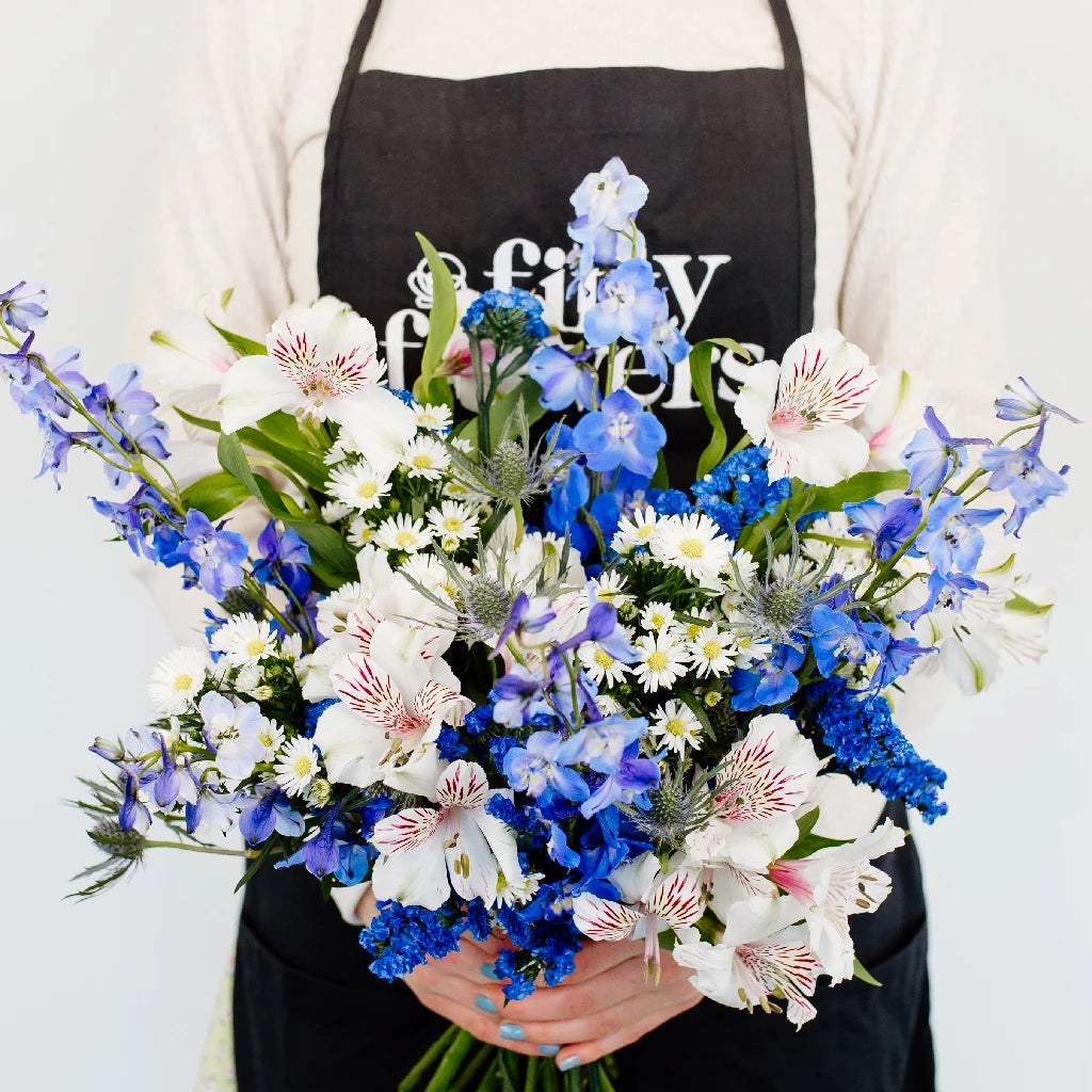 Blue Magic Flower Centerpiece - Elegant Floral Table Decor for Weddings, Parties & Home Decor | Perfect for Centerpieces, Events & Gifts