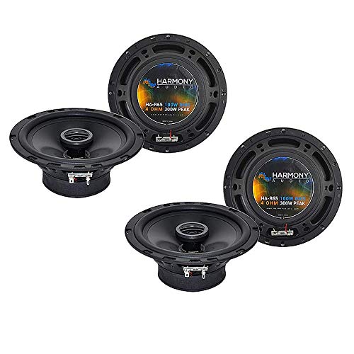Harmony Audio HA-R65 Replacement Speakers for 2000-2008 Nissan Maxima - Premium Factory Upgrade Kit (2 Speakers) | Enhanced Sound Quality for Car Audio System & Road Trips