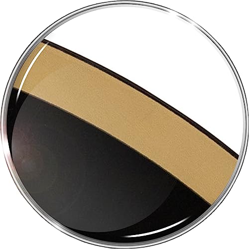 Black With Gold Rim