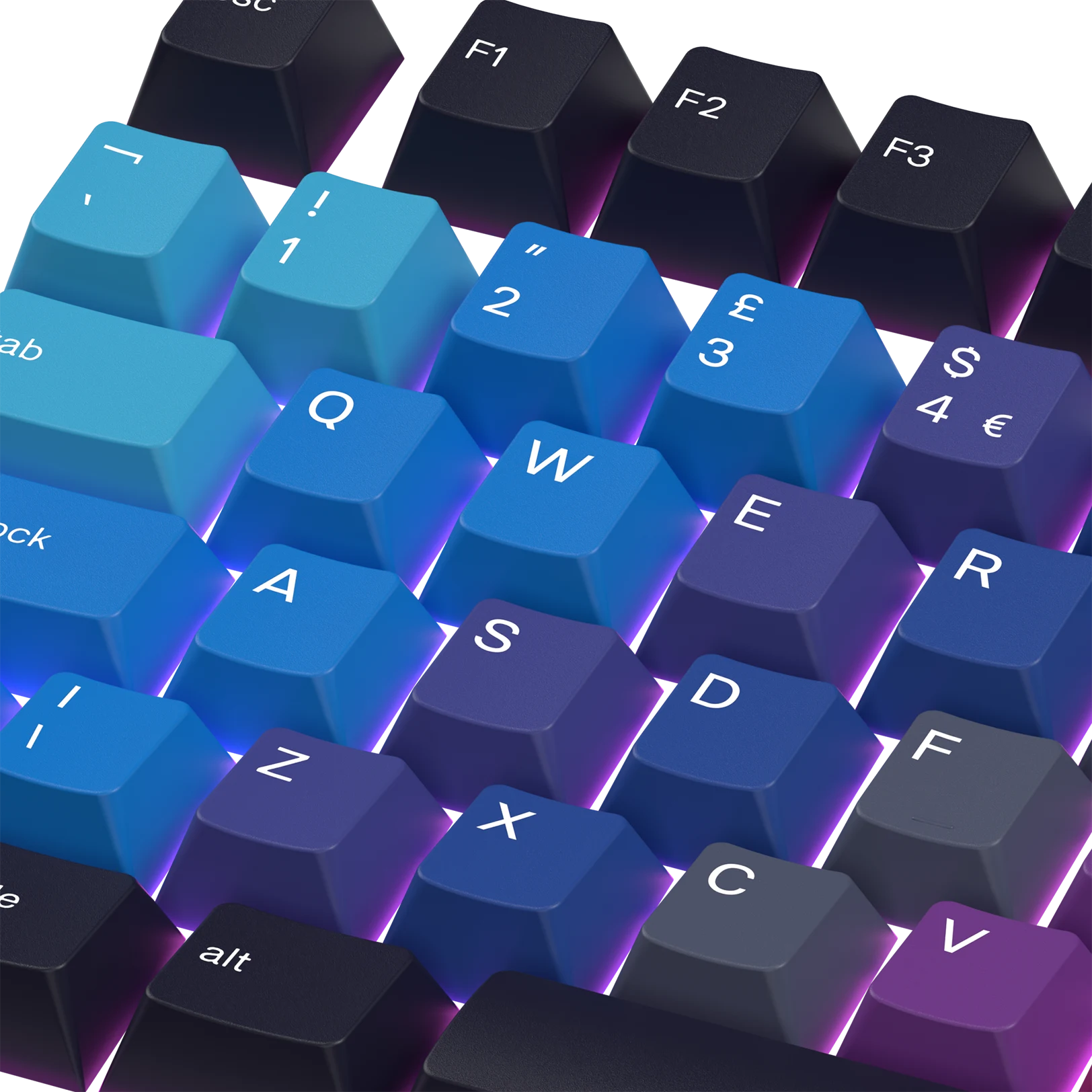 Custom Keycaps for Mechanical Keyboards - Afterparty UK Design - Perfect for Gaming, Typing & Office Work