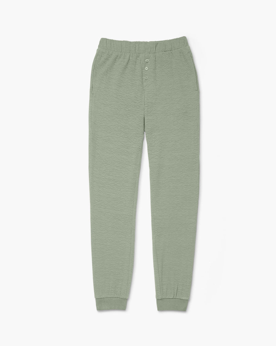 Bounce Knit Unwind Pant - Soft & Comfortable Women's Lounge Pants in Sage Green | Perfect for Yoga, Relaxing at Home & Casual Wear