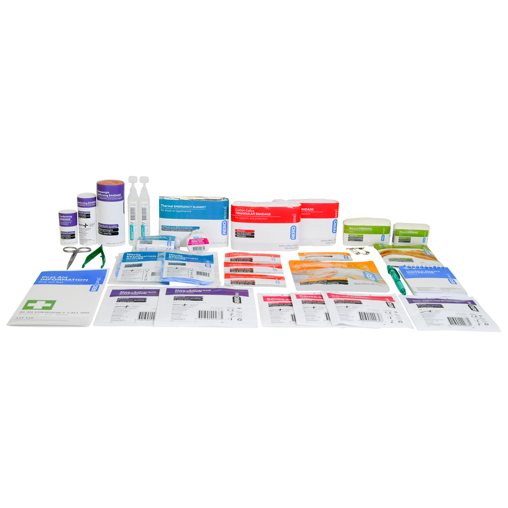 Custom 3 Series First Aid Kit Refill - Premium Medical Supply Replacement for Home, Car & Workplace Emergency Preparedness