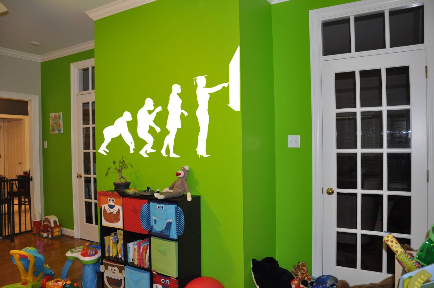 Educational Evolution Learning Progress Stickers - School & Nursery Wall Decals for Kids, Motivational Classroom & Home Decor - Perfect for Bedrooms, Playrooms & Study Areas