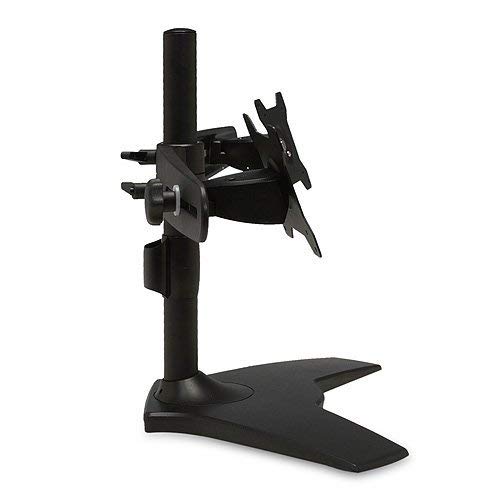 Dual Monitor Desk Mount Stand Base - Heavy Duty Adjustable VESA Mount for 13-32 Inch Screens - Perfect for Home Office, Gaming & Workspace Setup