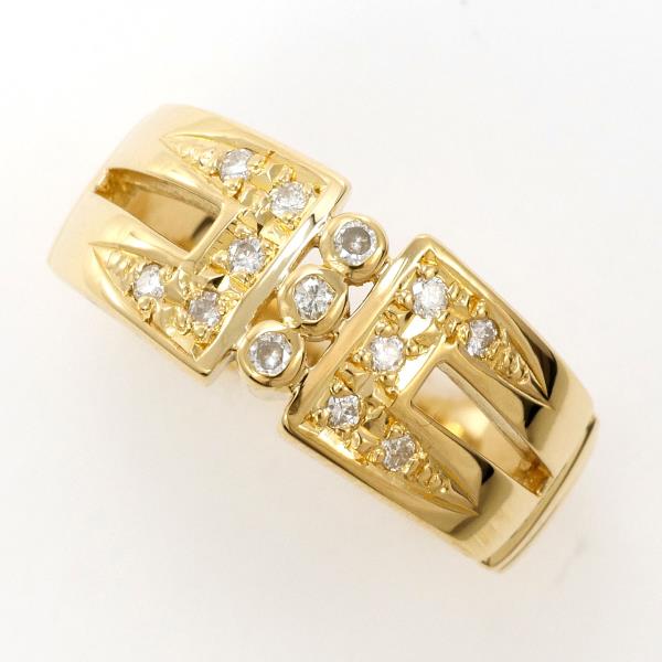 18K Yellow Gold Diamond Ring for Women - Elegant Solitaire Engagement & Wedding Band - Perfect for Proposals, Anniversaries, and Special Occasions