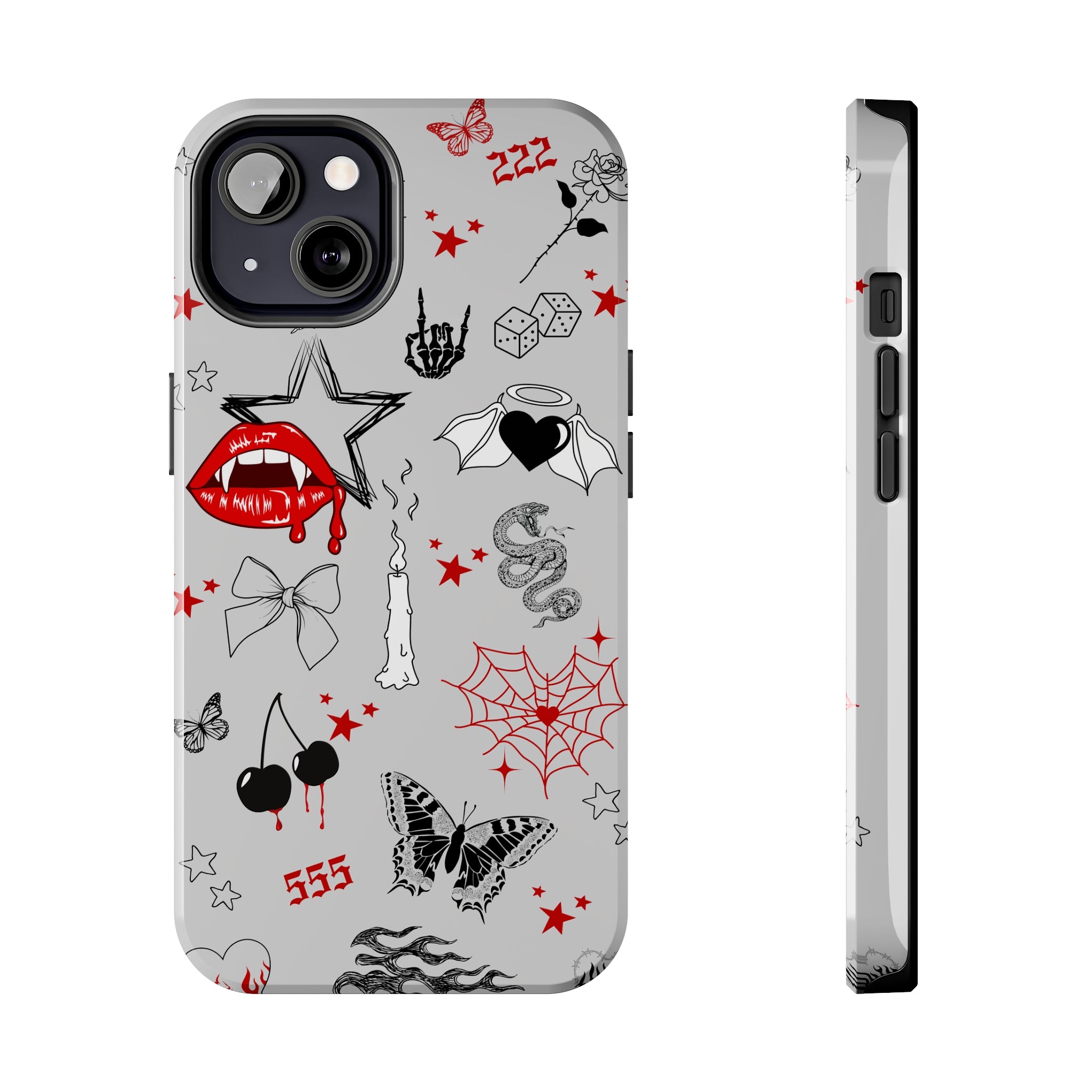 Bite Me iPhone Case - Funny & Protective Phone Cover for iPhone 13/14/15 - Perfect for Halloween, Gifts & Everyday Use