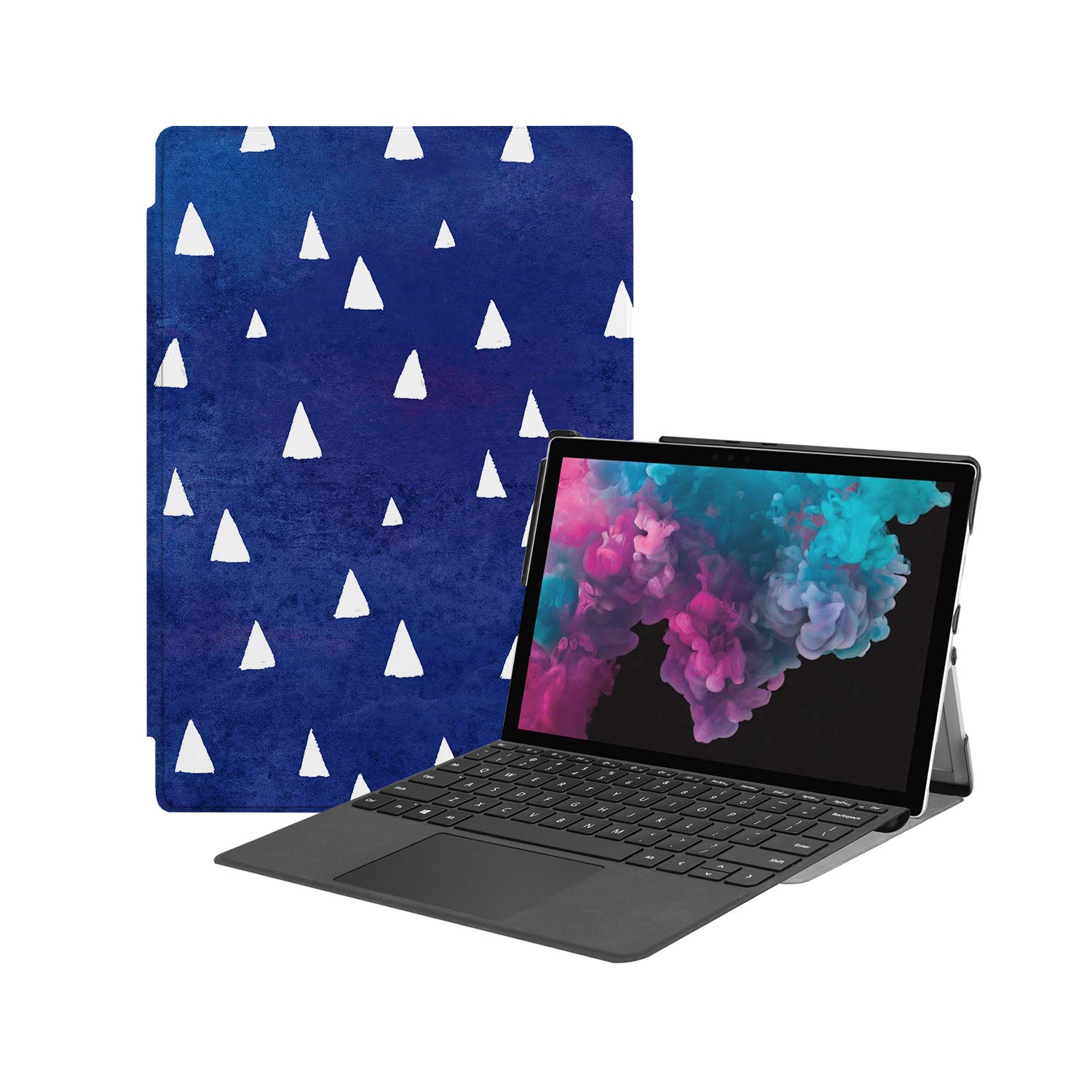 Microsoft Surface Case with Polka Dot Design - Durable Protective Cover for Microsoft Surface Pro/Go/Laptop - Perfect for Work, School & Travel