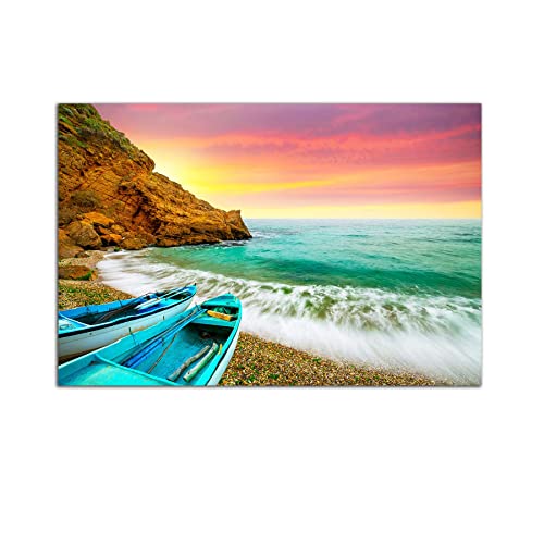 Red Sunset Boats