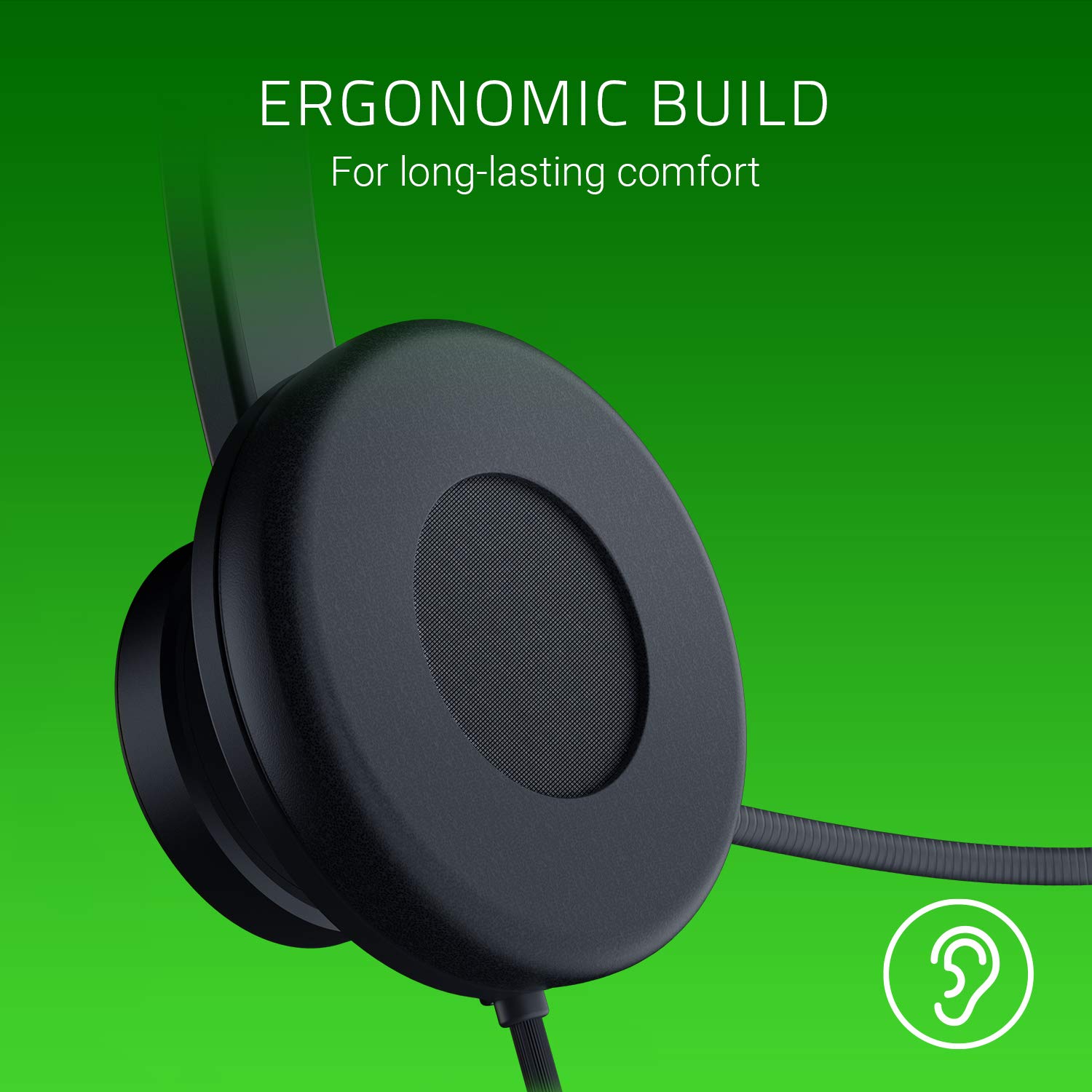 Razer Tetra Streaming Headset - Lightweight Gaming Headset with Bendable Cardioid Mic for PC, Xbox, PS4, Nintendo Switch (Reversible Ear Cups) | Perfect for Live Streaming, Esports & Online Gaming