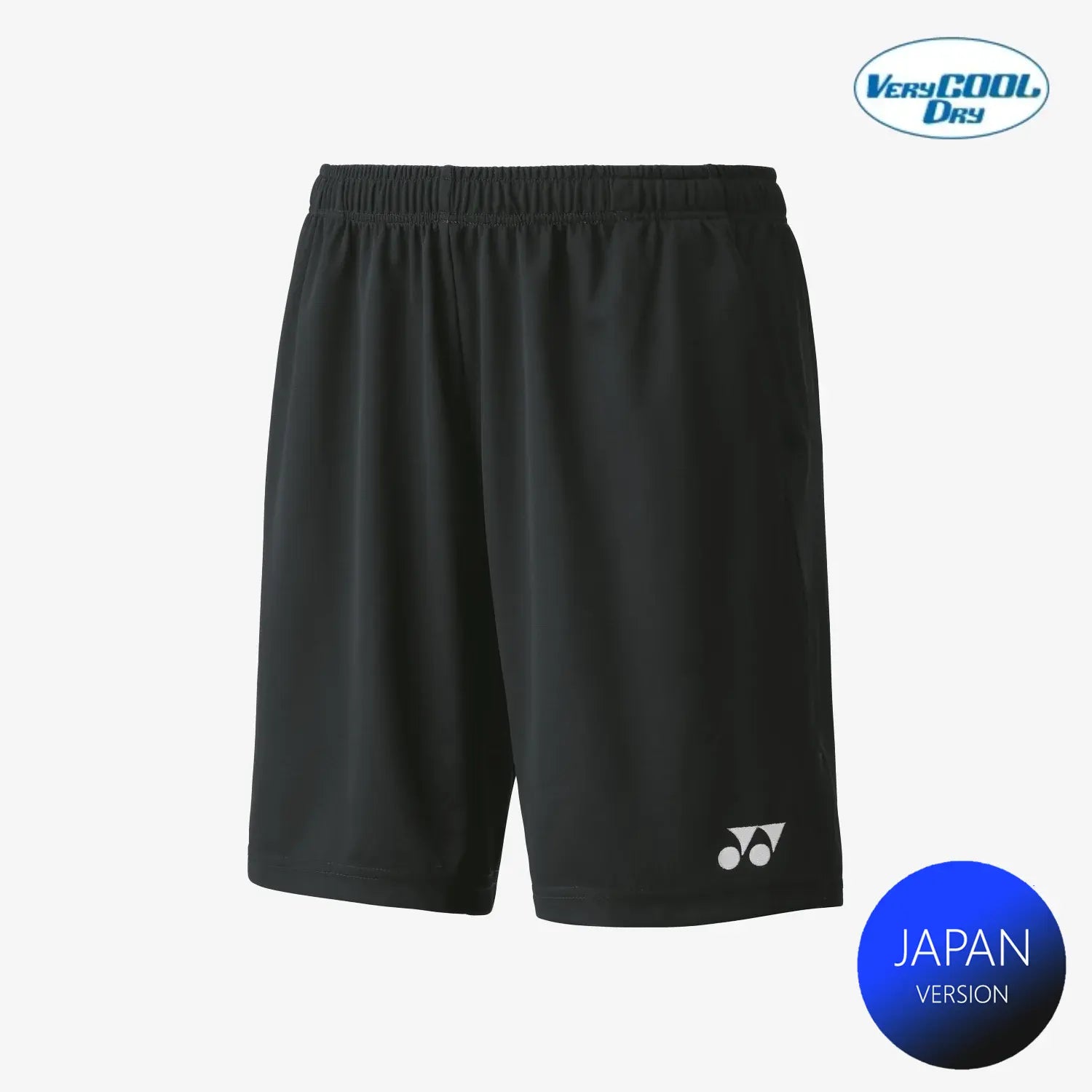 Yonex Men's Comfortable Knit Shorts 15189 - Charcoal Gray for Tennis, Running & Casual Wear