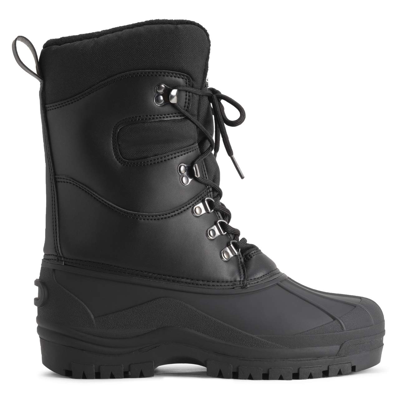 Men's Waterproof Snow Boots - Thermal Hiking & Safety for Winter