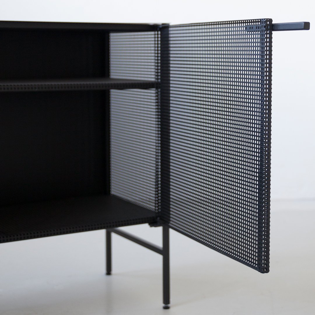 Kristina Dam Studio Grid Sideboard - Modern Scandinavian Storage Cabinet for Living Room, Dining Room & Home Office - Stylish & Functional Furniture for Small Spaces