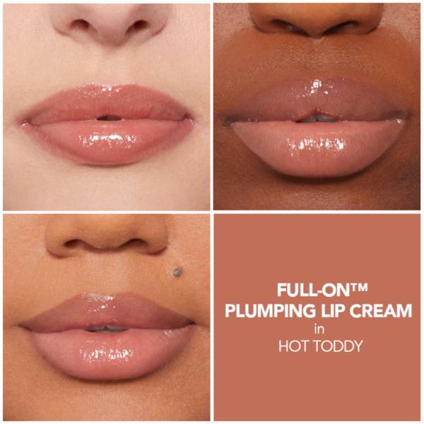 Buxom Full-On Plumping Lip Cream Gloss - Hydrating Lip Plumper with Vitamin E for Fuller Lips | Perfect for Date Night & Everyday Wear