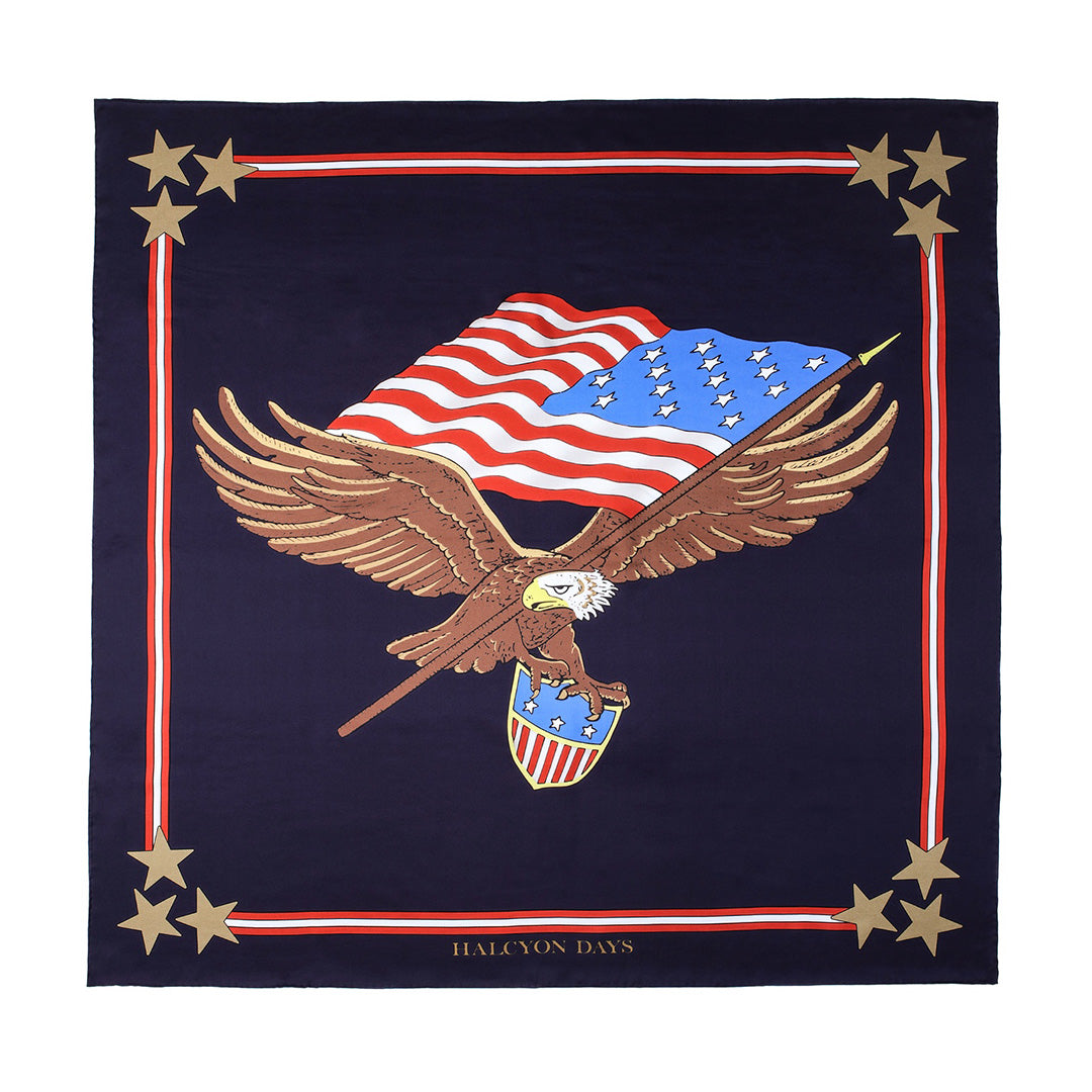 American Flag Scarf - Large Patriotic USA Scarf for Women & Men - Perfect for 4th of July, Veterans Day & Outdoor Events