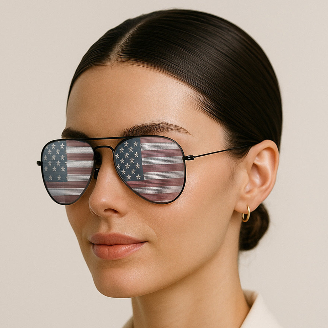 Patriot Eyes Aviator Sunglasses for Men & Women - Polarized UV Protection Classic Pilot Shades - Perfect for Driving, Travel, and Outdoor Activities