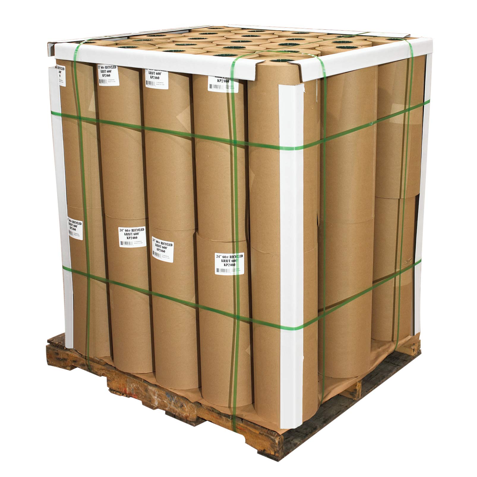 Tape Logic TLEP3372120BX White Edge Protectors - 0.120
