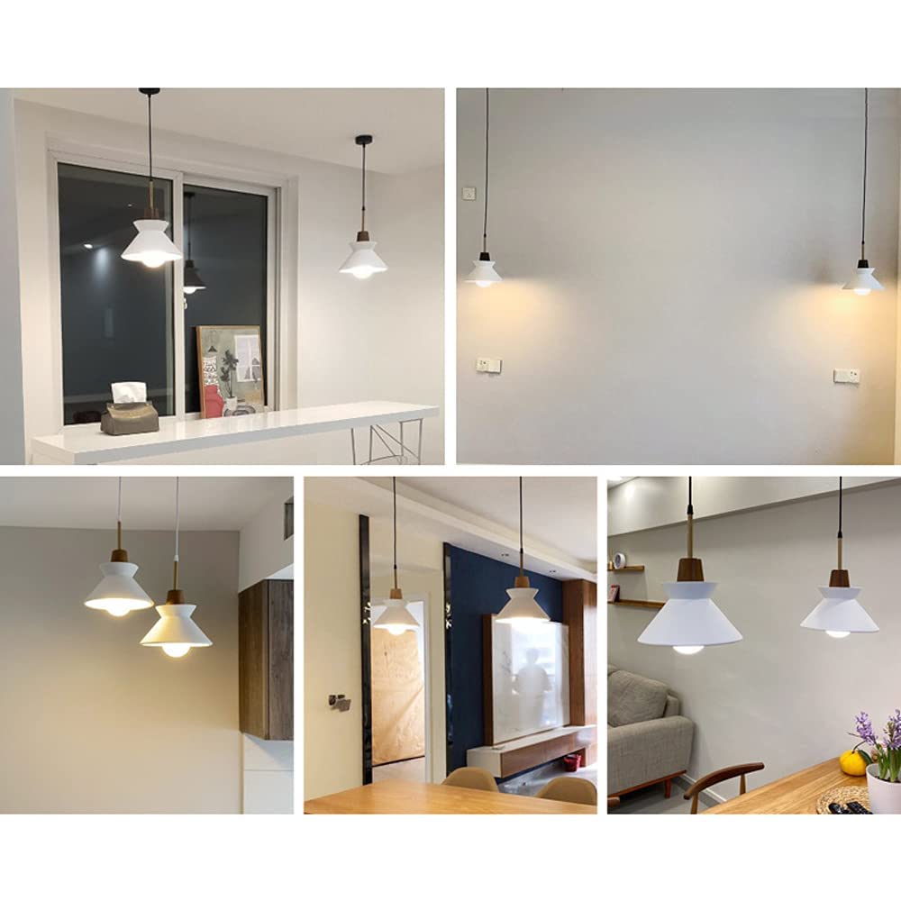 Modern E26 Hanging Pendant Light - Industrial Concrete Mini Chandelier for Kitchen, Dining Room, Bar & Living Room | Nordic Style Home Decor Lighting Fixture | Perfect for Farmhouse, Loft & Industrial Interior Design