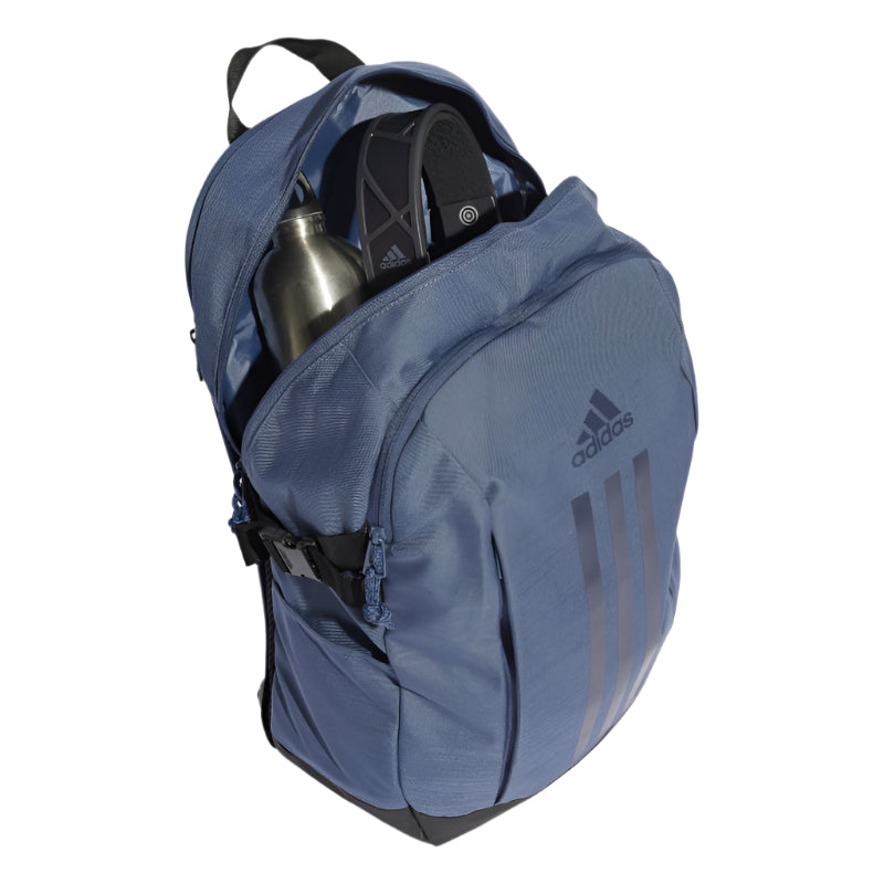Adidas Power VII Backpack for School, Travel & Gym - Lightweight Durable Laptop Backpack with USB Charging Port