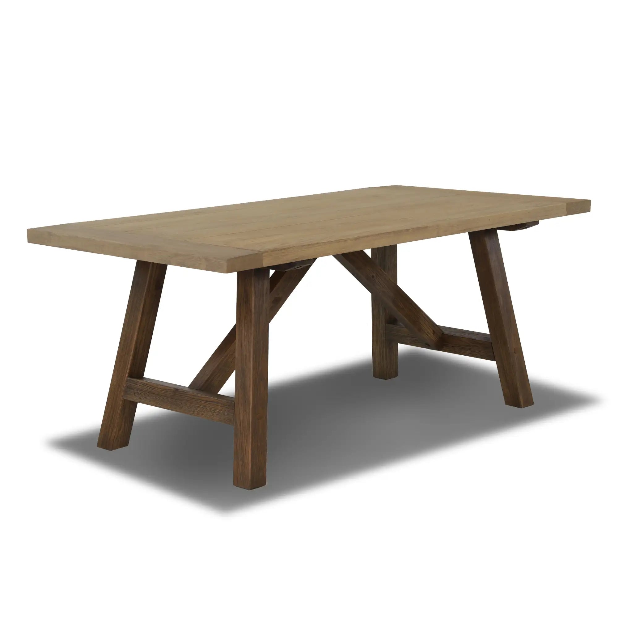 Customizable Cascais 72-Inch Modern Dining Table - Extendable Wooden Table for 8-10 People - Perfect for Family Gatherings & Dinner Parties