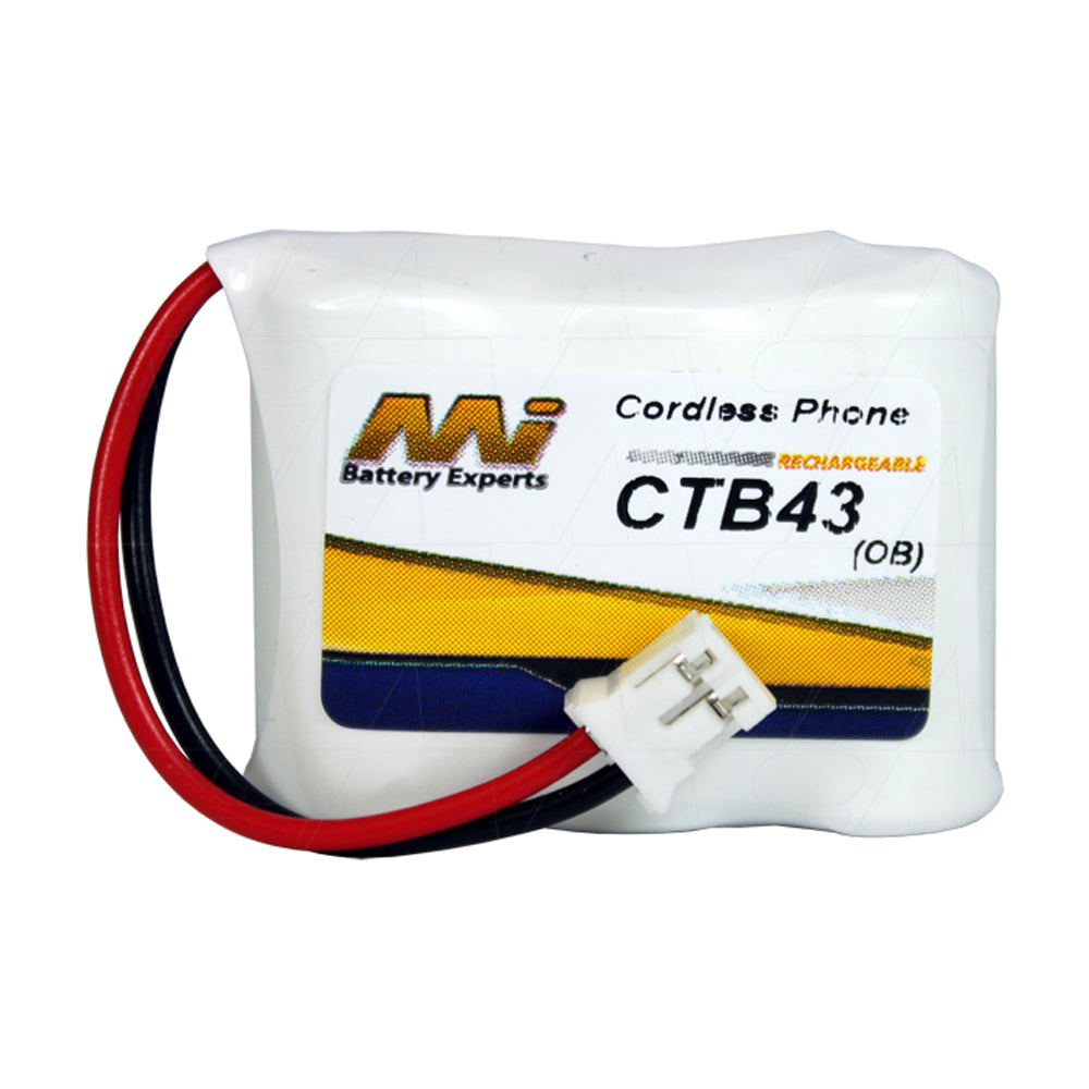 Replacement 3.6V NiMH Rechargeable Battery for Eagle Cordless Phones - Long Lasting Power for Home & Office Use