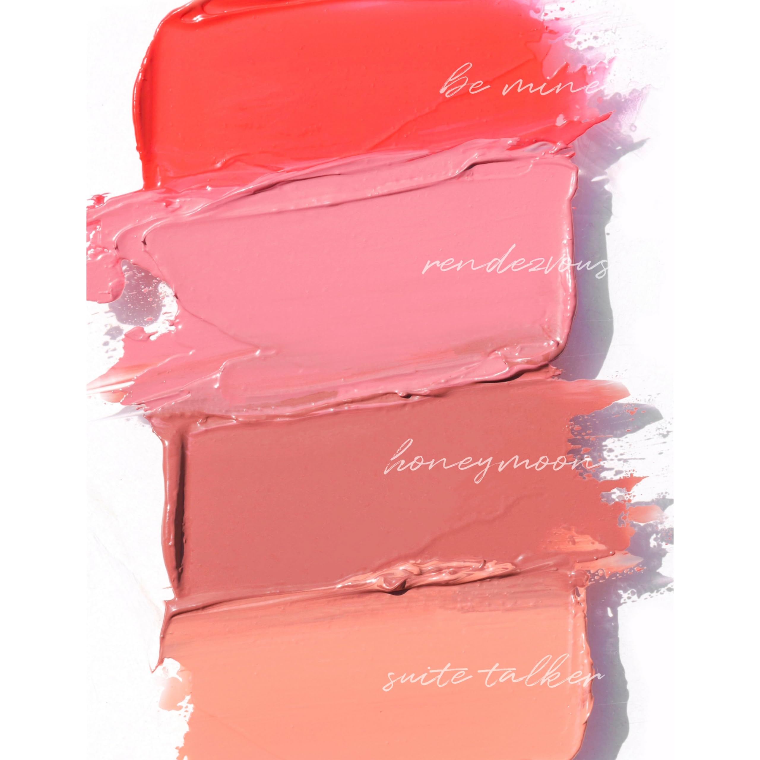 Wander Beauty Double Date Lip & Cheek Cream - 4-in-1 Multitasking Blush, Tint, Moisturizer & Eye Gloss (Rendezvous/Swipe) - Vegan & Cruelty-Free Makeup with Green Tea Extract - 0.07 oz - Perfect for On-the-Go Touch Ups & Natural Everyday Makeup Looks