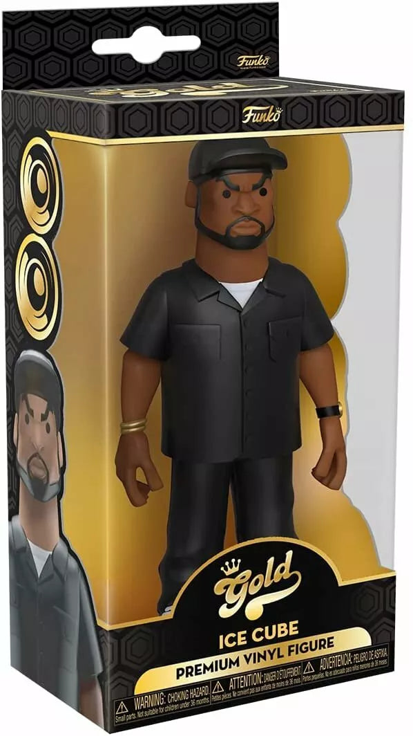 Ice Cube Gold 5 Funko Pop Vinyl Figure - Exclusive Collectible Toy for Music & Pop Culture Fans - Perfect for Display, Gifts, and Funko Collections